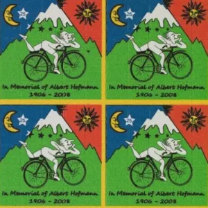 LSD Blotter Tabs – Bicycle Day 100ug (1 Tab)