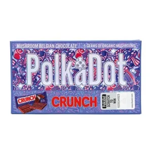 buy PolkaDot Crunch Milk Chocolate Bar 5G