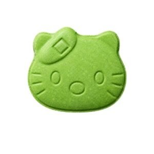 Green Hello Kitty – 80mg MDA | 60mg Caffeine | 5mg Cialis